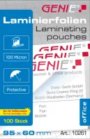 Genie Laminovacie fólie 95x60 100 mic. 100 ks