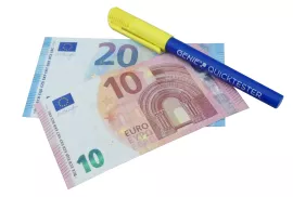 Fixka na detekciu pravosti bankoviek Genie Quicktester