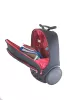 Školská a cestovná taška na kolieskach Nikidom Roller XL Customizable (černá odnímatelná přední strana)