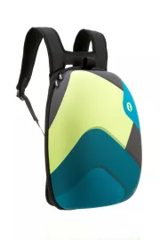 Zipit Shell batoh Black, green & blue shapes