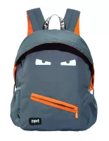 Batoh Zipit Grillz Grey, Sivá