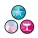 Set odznakov Nikidom Roller Pins Mermaid