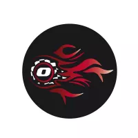 Set samolepiek Nikidom Roller Wheel Stickers Fire