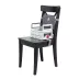Detská skladacia sedačka na stoličku Nikidom Flat Pack, šedý