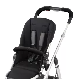 Nikidom neoprénové návleky na uzavretej rukoväti kočíka, čierne