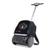 Školská a cestovná taška na kolieskach Nikidom Roller UP XL Ozzie (27 l), Čierna