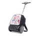 Školská a cestovná taška na kolieskach Nikidom Roller UP XL Aquarella (27 l), Čierna
