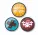 Set odznakov Nikidom Roller Pins Play