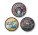 Set odznakov Nikidom Roller Pins Beat