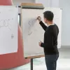 Magnetický flipchart Rocada Natural NAT0616, na kolieskach