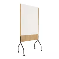 Mobilná magnetická tabuľa Rocada Natural NAT8100, 100x150 cm, obojstranná