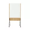 Mobilná magnetická tabuľa Rocada Natural NAT8100 100x150 cm, obojstranná