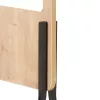 Mobilná magnetická tabuľa Rocada Natural NAT8100 100x150 cm, obojstranná