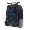 Školská a cestovná taška na kolieskach Nikidom Roller UP Tropic (19 l), Čierna
