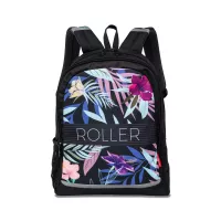 Školní batoh Nikidom Roller RUN Tropic, Čierna