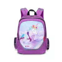 Školský batoh Nikidom Roller GO Unicorn, Fialový
