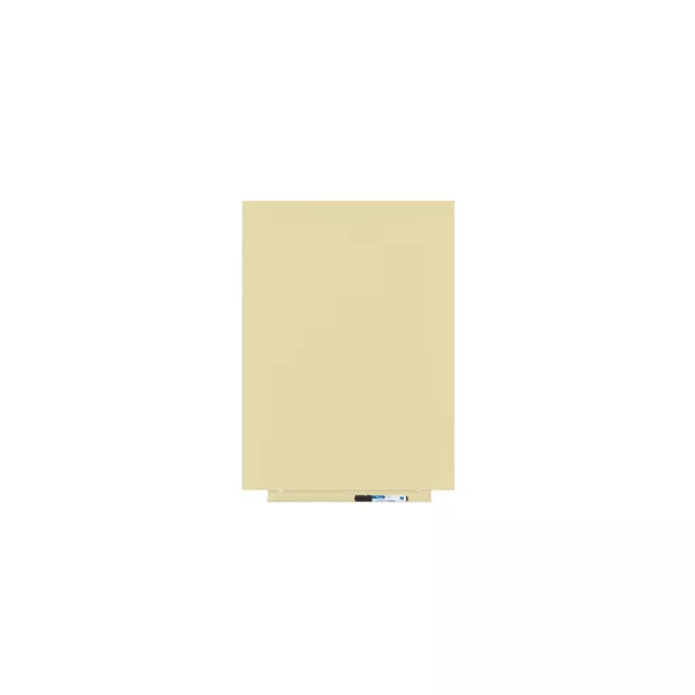 Magnetická tabuľa Rocada Skin Colour 6419R-1015, bezrámová, 75x55 cm, lakovaná, slonová kosť RAL 1015