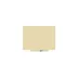 Magnetická tabuľa Rocada Skin Colour 6419R-1015, bezrámová, 75x55 cm, lakovaná, slonová kosť RAL 1015