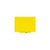 Magnetická tabuľa Rocada Skin Colour 6419R-1023, bezrámová, 75x55 cm, lakovaná, dopravná žltá RAL 1023