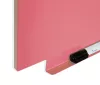 Magnetická tabule Rocada Skin Colour 6419R-3014, bezrámová, 75x55 cm, lakovaná, starorůžová RAL 3014