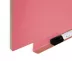 Magnetická tabuľa Rocada Skin Colour 6419R-3014, bezrámová, 75x55 cm, lakovaná, staroružová RAL 3014