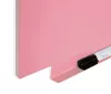 Magnetická tabule Rocada Skin Colour 6419R-3015, bezrámová, 75x55 cm, lakovaná, světlá růžová RAL 3015