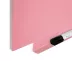 Magnetická tabuľa Rocada Skin Colour 6419R-3015, bezrámová, 75x55 cm, lakovaná, svetloružová RAL 3015