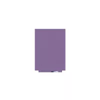 Magnetická tabuľa Rocada Skin Colour 6419R-4005, bezrámová, 75x55 cm, lakovaná, modrofialová RAL 4005