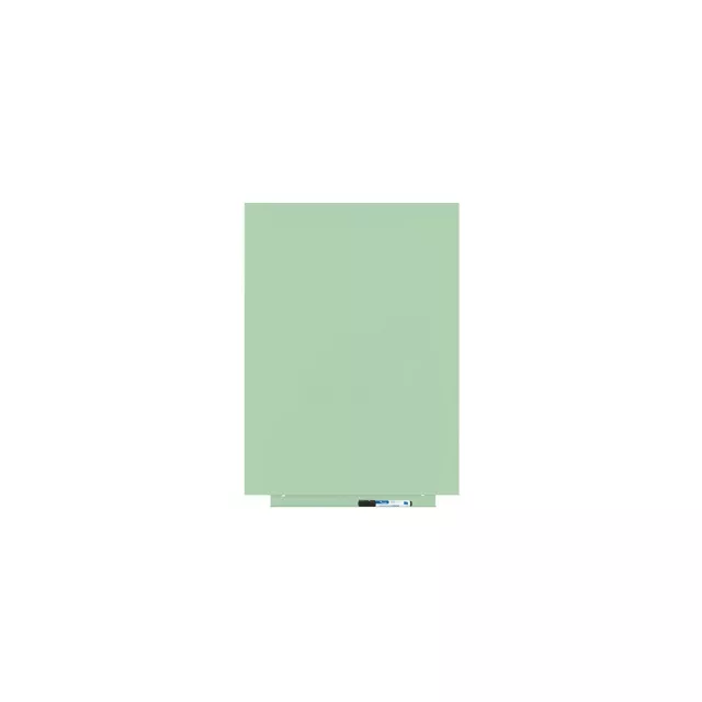 Magnetická tabuľa Rocada Skin Colour 6419R-6019, bezrámová, 75x55 cm, lakovaná, pastelová zelená RAL 6019