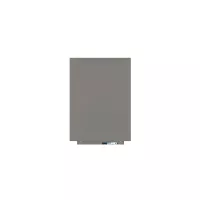 Magnetická tabuľa Rocada Skin Colour 6419R-7030, bezrámová, 75x55 cm, lakovaná, kamenná sivá RAL 7030