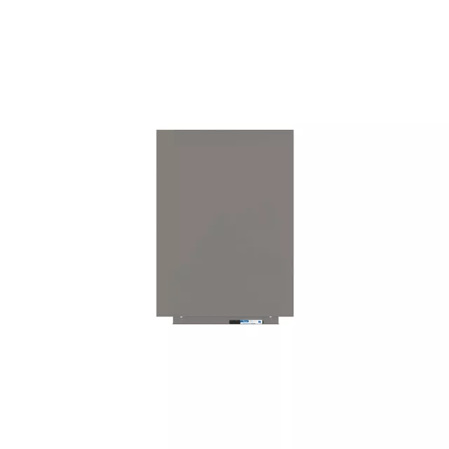 Magnetická tabuľa Rocada Skin Colour 6419R-7030, bezrámová, 75x55 cm, lakovaná, kamenná sivá RAL 7030