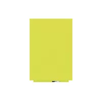 Magnetická tabuľa Rocada Skin Colour 6420R-1016, bezrámová, 115x75 cm, lakovaná, sírová žltá RAL 1016