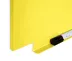 Magnetická tabuľa Rocada Skin Colour 6420R-1016, bezrámová, 115x75 cm, lakovaná, sírová žltá RAL 1016