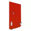 Magnetická tabule Rocada Skin Colour 6420R-2002, bezrámová, 115x75 cm, lakovaná, rumělková RAL 2002