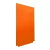 Magnetická tabule Rocada Skin Colour 6420R-2008, bezrámová, 115x75 cm, lakovaná, oranžová RAL 2008