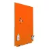 Magnetická tabuľa Rocada Skin Colour 6420R-2008, bezrámová, 115x75 cm, lakovaná, oranžová RAL 2008