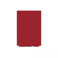Magnetická tabuľa Rocada Skin Colour 6420R-3002, bezrámová, 115x75 cm, lakovaná, karmínová červená 3002