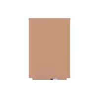 Magnetická tabuľa Rocada Skin Colour 6420R-3012, bezrámová, 115x75 cm, lakovaná, béžovočervená RAL 3012