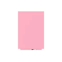 Magnetická tabuľa Rocada Skin Colour 6420R-3015, bezrámová, 115x75 cm, lakovaná, svetloružová RAL 3015