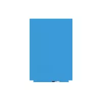 Magnetická tabuľa Rocada Skin Colour 6420R-630, bezrámová, 115x75 cm, lakovaná, modrá RAL 630