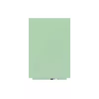 Magnetická tabuľa Rocada Skin Colour 6420R-6019, bezrámová, 115x75 cm, lakovaná, pastelová zelená RAL 6019
