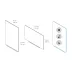 Magnetická tabuľa Rocada Skin Colour 6421R-1023, bezrámová, 150x100 cm, lakovaná, dopravná žltá RAL 1023