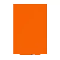 Magnetická tabuľa Rocada Skin Colour 6421R-2008, bezrámová, 150x100 cm, lakovaná, oranžová RAL 2008
