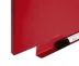 Magnetická tabuľa Rocada Skin Colour 6421R-3002, bezrámová, 150x100 cm, lakovaná, karmínová červená RAL 3002