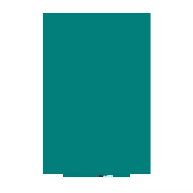 Magnetická tabuľa Rocada Skin Colour 6421R-5021, bezrámová, 150x100 cm, lakovaná, vodná modrá RAL 5021