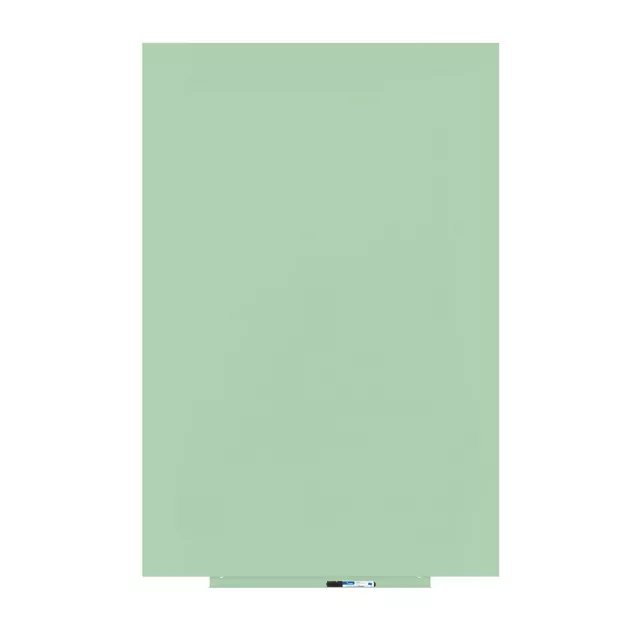 Magnetická tabuľa Rocada Skin Colour 6421R-6019, bezrámová, 150x100 cm, lakovaná, pastelová zelená RAL 6019