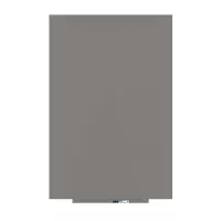 Magnetická tabuľa Rocada Skin Colour 6421R-7030, bezrámová, 150x100 cm, lakovaná, kamenná sivá RAL 7030