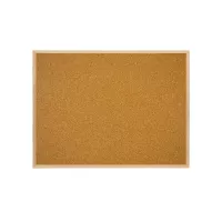 Korková tabuľa / nástenka Rocada 6103V19, drevený rám (borovica), 120 × 60 cm, balenie 5 ks