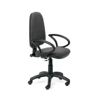 Kancelárska stolička Rocada 930/1+956, sivá, látkový poťah, podrúčky