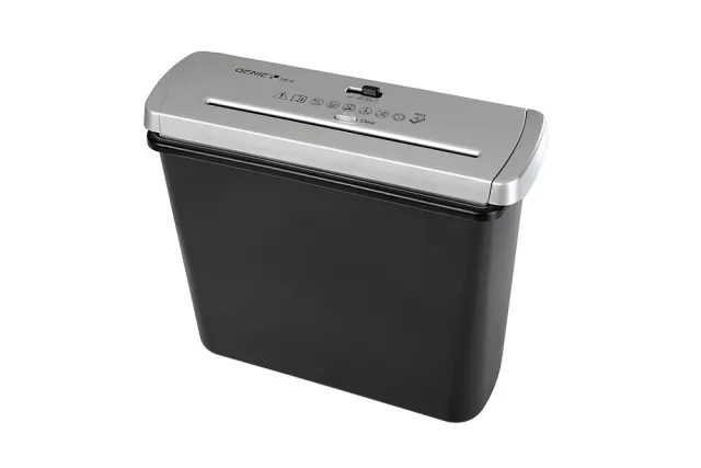 Skartovačka papiera s teleskopickým ramenom Genie 106S black/silver